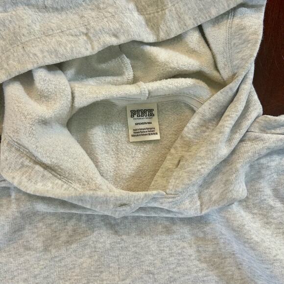 VS PINK Gray Hoodie S - Picture 4 of 5